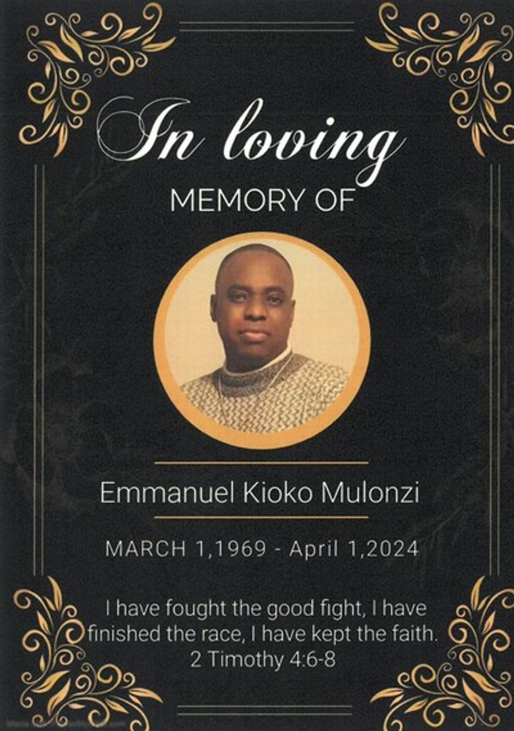 Emmanuel Kioko Mulonzi Profile Photo