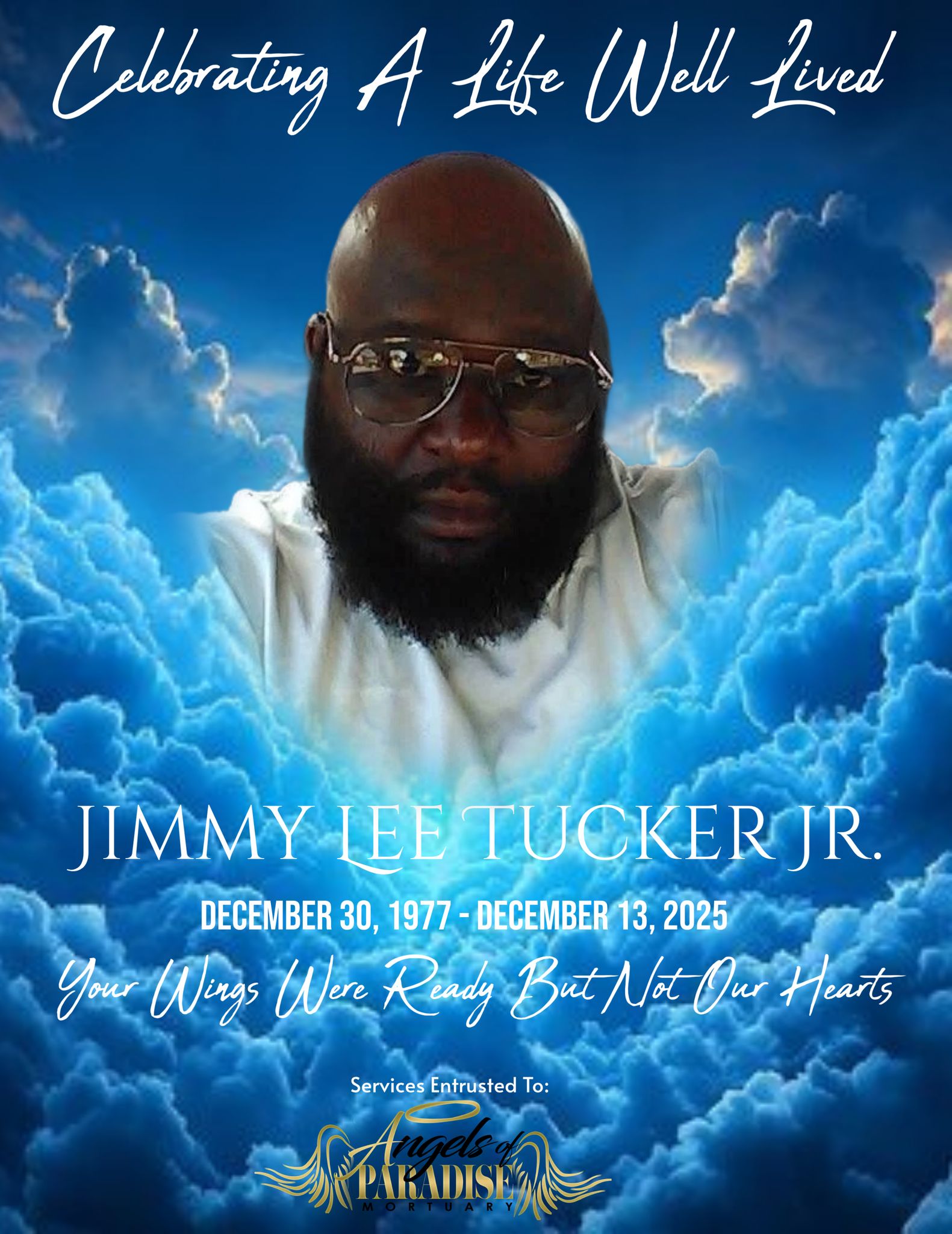 Cover for Jimmy Lee Tucker Jr's Obituary