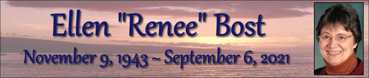 Cover photo for Renee Bost's Obituary