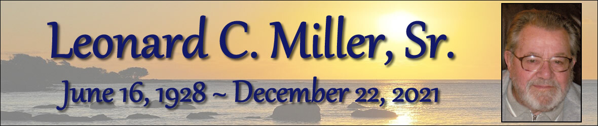 Cover photo for Leonard Miller, Sr.'s Obituary