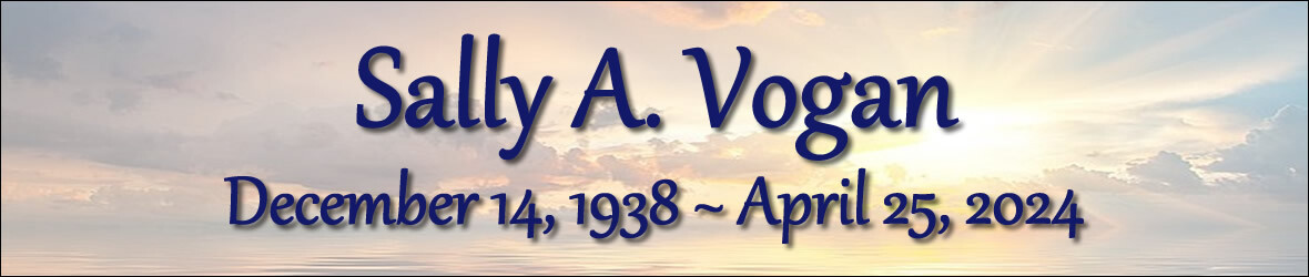 Cover photo for Sally Vogan's Obituary