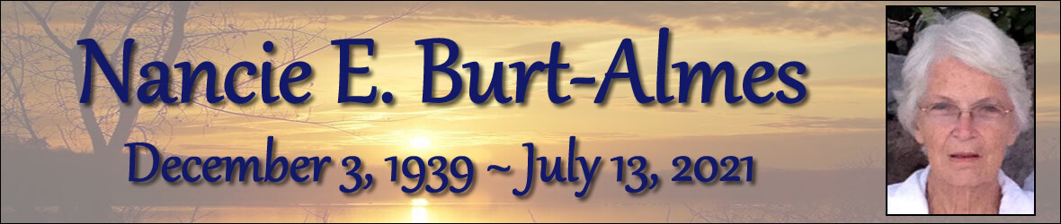 Cover photo for Nancie Burt's Obituary