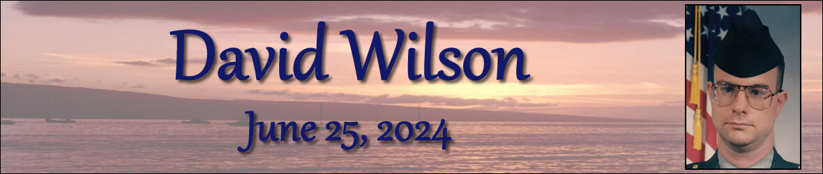 Cover photo for David Wilson's Obituary