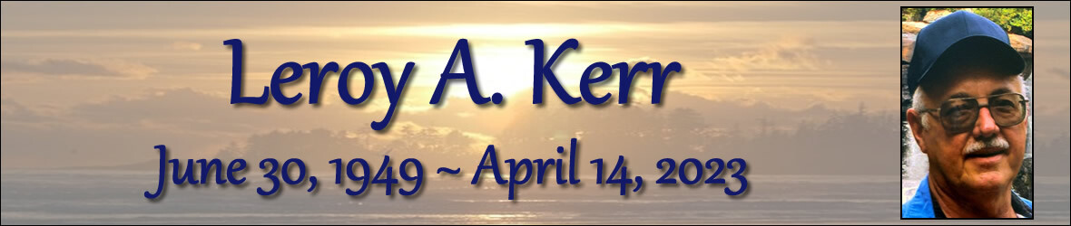 Cover photo for Leroy Kerr's Obituary