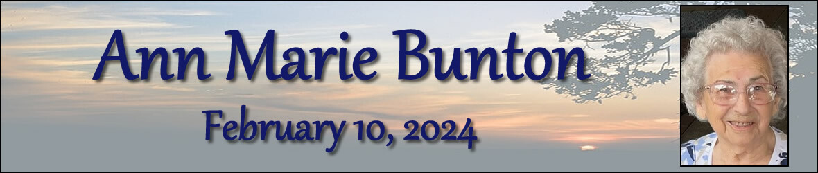 Cover photo for Ann Marie Bunton's Obituary