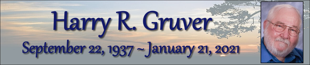 Cover photo for Harry Gruver's Obituary