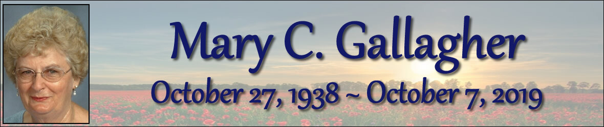 Cover photo for Mary Gallagher's Obituary