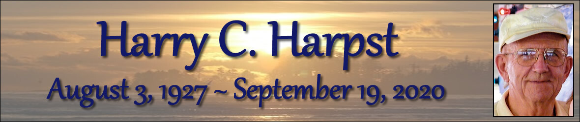 Cover photo for Harry Harpst's Obituary