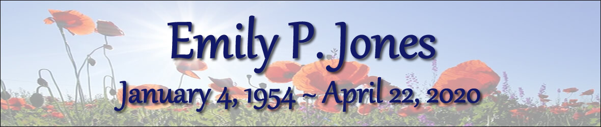 Cover photo for Emily Jones's Obituary