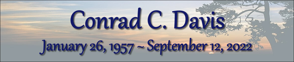 Cover photo for Conrad Davis's Obituary