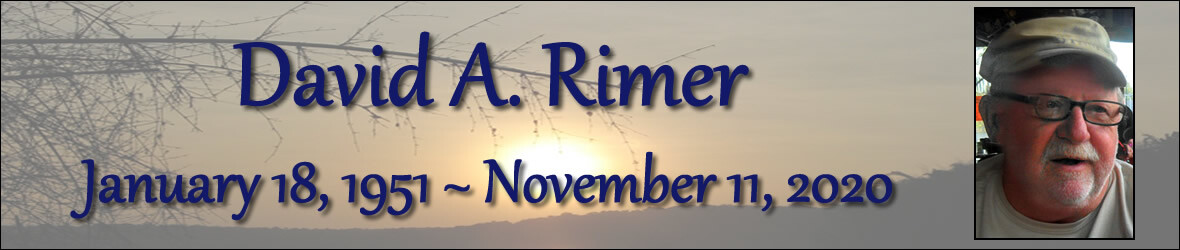 Cover photo for David Rimer's Obituary