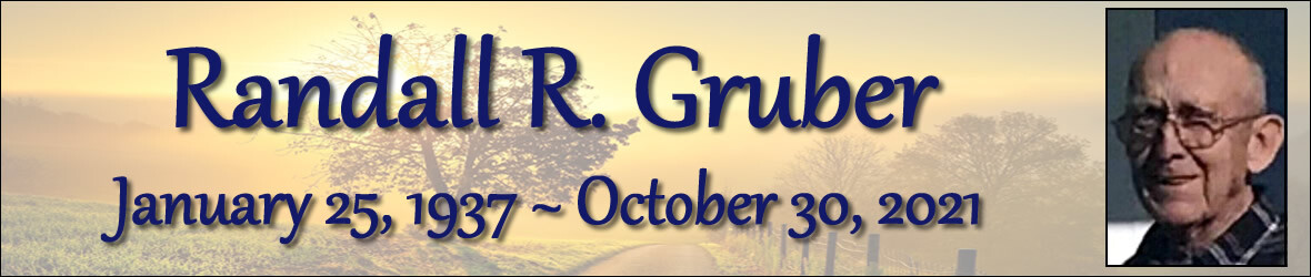 Cover photo for Randall Gruber's Obituary