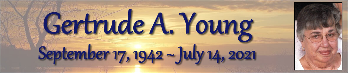 Cover photo for Gertrude Young's Obituary