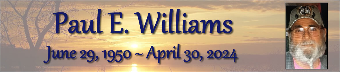 Cover photo for Paul Williams's Obituary