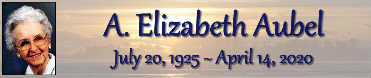 Cover photo for A. Elizabeth Aubel's Obituary