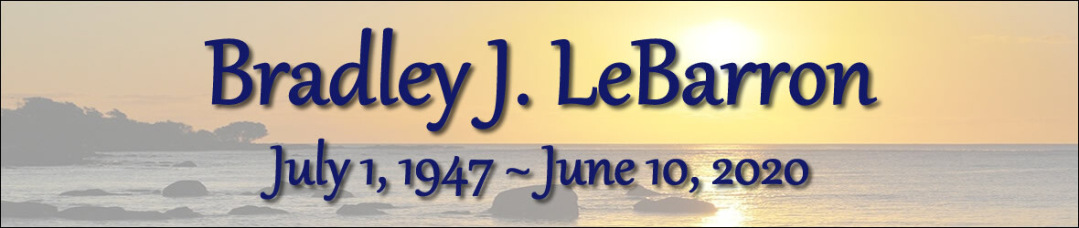 Cover photo for Bradley Lebarron's Obituary