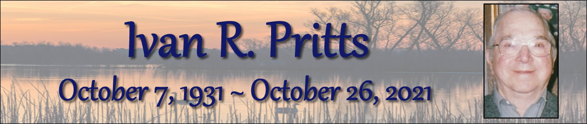 Cover photo for Ivan Pritts's Obituary