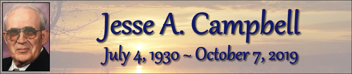 Cover photo for Jesse Campbell's Obituary