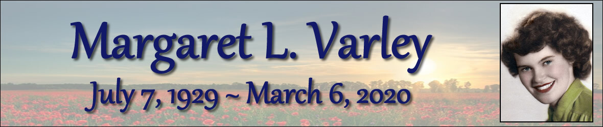 Cover photo for Margaret Varley's Obituary