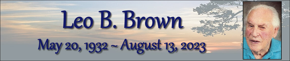 Cover photo for Leo Brown's Obituary