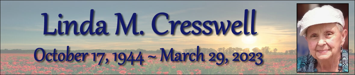 Cover photo for Linda Cresswell's Obituary