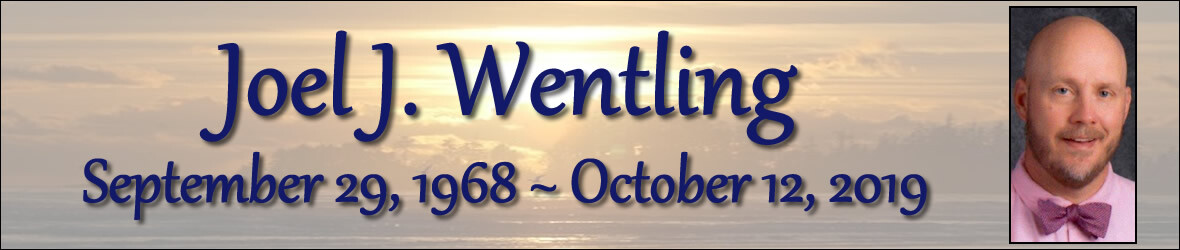 Cover photo for Joel Wentling's Obituary