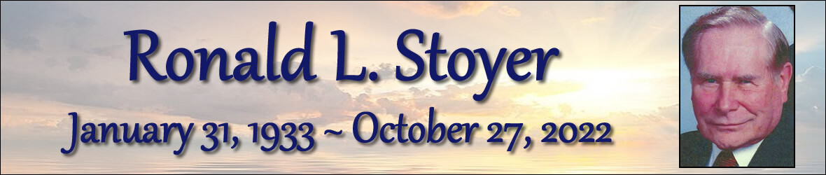 Cover photo for Ronald Stoyer's Obituary