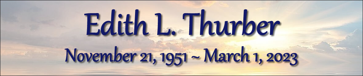 Cover photo for Edith Thurber's Obituary