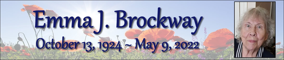 Cover photo for Emma Brockway's Obituary