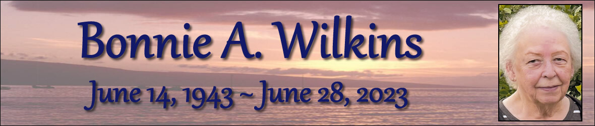 Cover photo for Bonnie Wilkins's Obituary