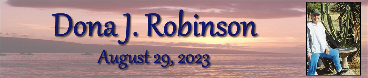 Cover photo for Dona Robinson's Obituary