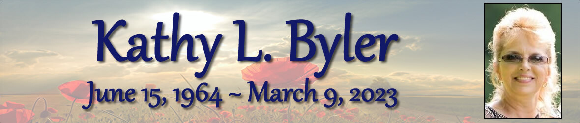 Cover photo for Kathy Byler's Obituary