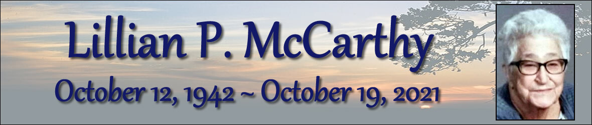 Cover photo for Lillian Mccarthy's Obituary