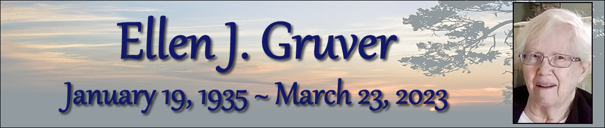 Cover photo for Ellen Gruver's Obituary