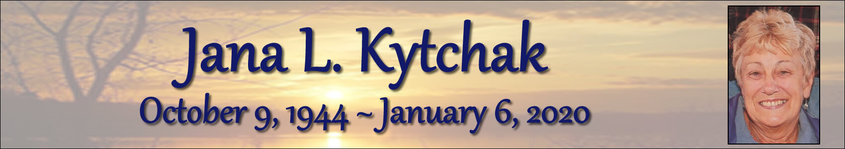 Cover photo for Jana Kytchak's Obituary