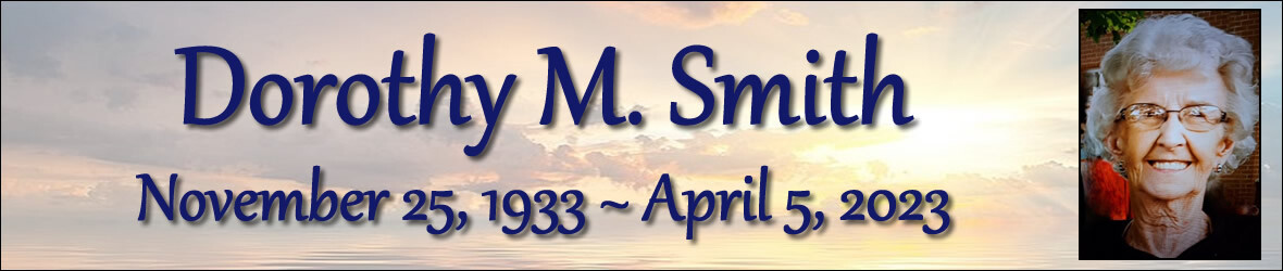 Cover photo for Dorothy Smith's Obituary