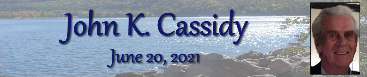 Cover photo for John Cassidy's Obituary