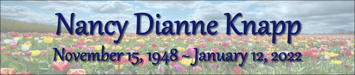 Cover photo for Dianne Knapp's Obituary