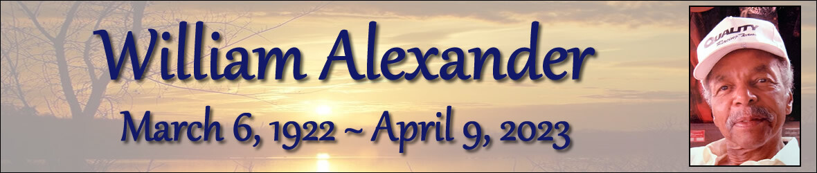 Cover photo for William Alexander's Obituary