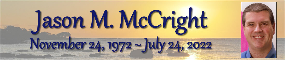 Cover photo for Jason Mccright's Obituary