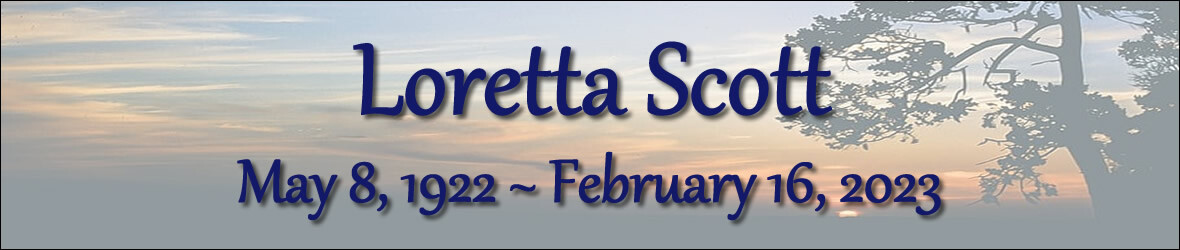 Cover photo for Loretta Scott's Obituary