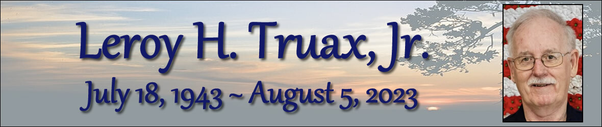 Cover photo for Leroy Truax's Obituary