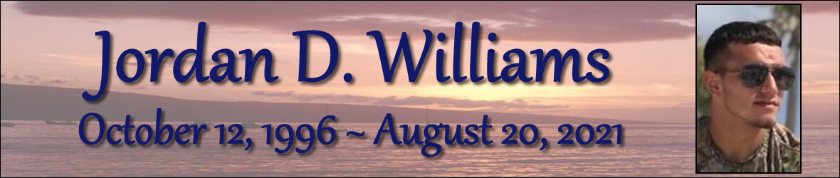 Cover photo for Jordan Williams's Obituary