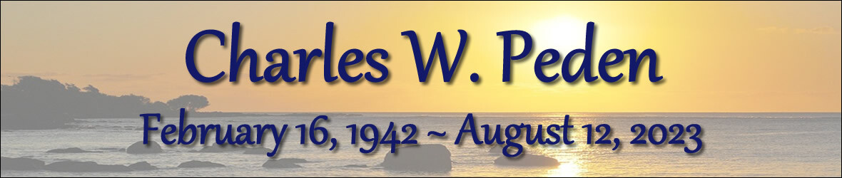 Cover photo for Charles Peden's Obituary