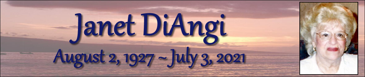 Cover photo for Janet Diangi's Obituary