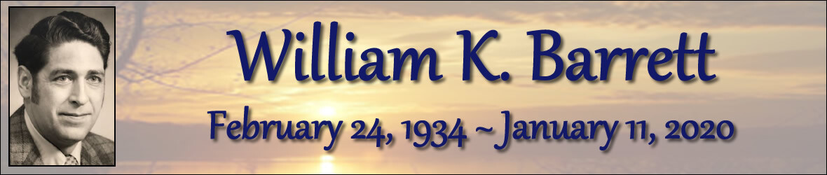 Cover photo for William Barrett's Obituary