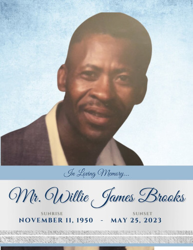 Willie Brooks Obituary - White's Funeral & Cremation Services - 2023
