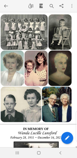 Wanda  Lucille  Mattson  Draney Martin Lunsford Profile Photo