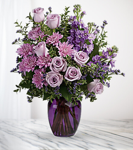 Plum Wonderful Flower Arrangement in Harrison, OH - Hiatt's Florist & Gifts
