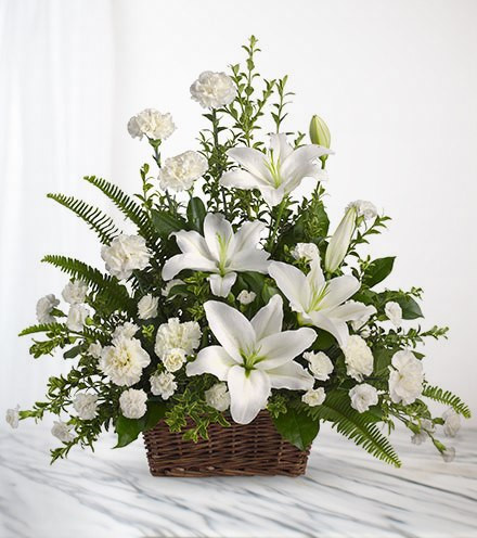 Memorial Ribbon Floral Bouquet – Keepsake Re-Creations Handcrafted by Nord